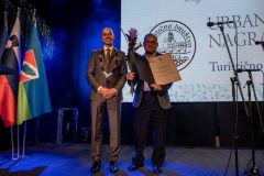 Turistično društvo Ribnica Urbanova nagrada 2025 predsednik Jože Zakrajšek in župan Samo Pogorelc
